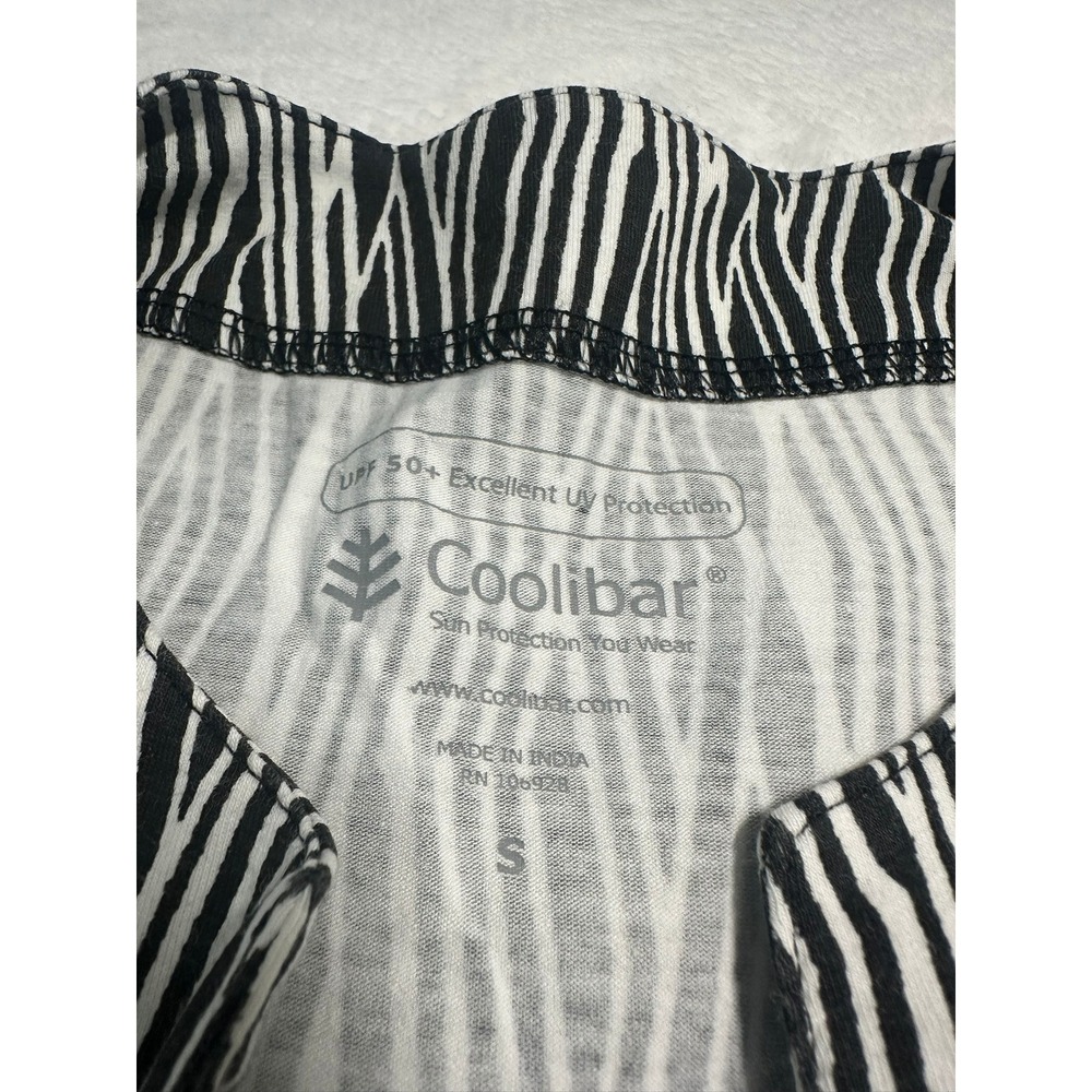Coolibar Tunic Tops Women S Red Black White Excellent Bundle 2 UPF 50+ Geometric - Picture 5 of 11